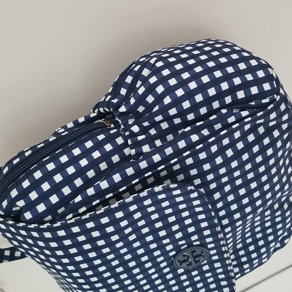 Tory Burch Travel Backpack, Royal Navy - Picture 6 of 15